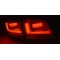 VW Tiguan (07-11) aizmugurējie LED lukturi, sarkani/tonēti