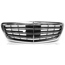 Mercedes-Benz W222 S-class (13-20) priekšējā reste melna/hromēta ar nakts redzamības opciju Mercedes-Benz W222 S-class (13-20) priekšējā reste melna/hromēta ar nakts redzamības opciju