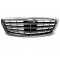 Mercedes W222 (13-18) priekšējā reste, melna/hromēta, S65 Style