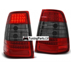 Mercedes-Benz W124 E-klase (85-95) pikapa LED aizmugurējie lukturi, tonēti