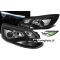 Ford Focus (11-14) priekšējie LED Dayline lukturi, Melni