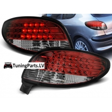 Peugeot 206 (98-06) aizmugurējie LED lukturi