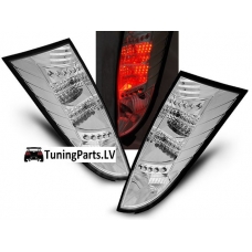 Ford Focus (98-04) 3/5D aizmugurējie LED lukturi, hromēti