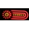 Mercedes-Benz W463 (90-12) aizmugurējie LED lukturi, tonēti