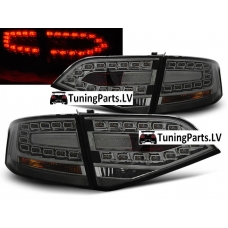 Audi A4 B8 (07-..) sedana LED aizmugurējie lukturi, tonēti