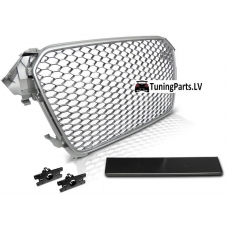 Audi A4 B8 (11-15) priekšējā reste, sudraba, RS-style