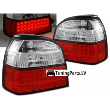 VW Golf 3 aizmugurējie LED lukturi