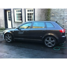 Audi A3 8L (96-03) logu deflektori, 5-durvju modelim, 2 gab