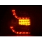 VW Passat B5 3B (96-00)/Passat B5.5 3BG (01-05) Variant aizmugurējie LED lukturi, melni + LED pagriezieni