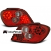 Peugeot 307 (01-07) aizmugurējie LED lukturi, sarkani 
