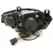 BMW X5 E70 (07-10) priekšējie lukturi, 3D LED eņģeļ acis, melni, DRL, xenona