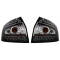 Audi A4 B6 (01-04) aizmugurējie LED lukturi, melni