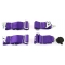 4 punktu jostas, violetas, Quick, 3"