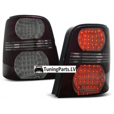 VW Touran (03-10) LED aizmugurējie lukturi, sarkani/tonēti