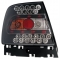 Audi A4 B5 (94-01) aizmugurējie LED lukturi, melni