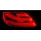 Peugeot 206 (98-06) aizmugurējie LED lukturi, tonēti