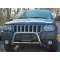 Jeep Grand Cherokee (99-05) priekšējie lukturi, eņģeļ acis, melni