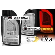 VW T6 (15-19) aizmugurējie LED lukturi, hromēti