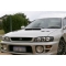 Subaru Impreza (93-00) priekšējie lukturi, eņģeļ acis, melni