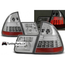 BMW E46 touring (98-05) LED aizmugurējie lukturi, hromēti