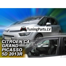Citroen C4 Picasso / Grand Picasso (13-18) logu deflektori, 2 gab.