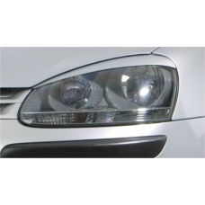 VW Jetta (05-..) priekšējo lukturu uzlikas, melnas
