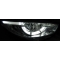 Mazda CX5 (11-15) priekšējie lukturi, LED dayline, DRL, hromēti, xenona