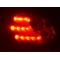 Peugeot 206 (98-06) aizmugurējie LED lukturi, sarkani