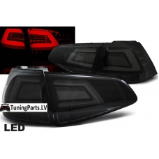 VW Golf 7 aizmugurējie LED lukturi melni