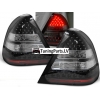 Mercedes-Benz W202 C-klase (93-00) aizmugurējie LED lukturi, melni
