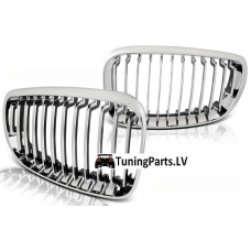 BMW E87/E81/E82/E88 (07-13) priekšējās restes, hromētas  