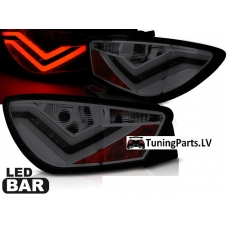 Seat Ibiza 6J (08-12) 3-durvju aizmugurējie LED lukturi, tonēti