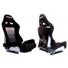 Krēsls "LOW MAX K608", melns / pelēks Bride + sliedes