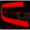 Audi A6 C6 (04-08) LED aizmugurējie lukturi, melni, 7 PIN