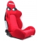 Krēsls "CUGA BRIDE", sarkans, regulējams + sliedes