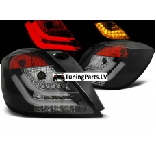 Opel Astra H GTC (04-09) aizmugurējie LED lukturi, melni