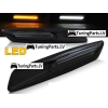 BMW E46 / E60 / E61 / E81 / E82 / E87 / E88 / E90 / E91 / E92 / E93 / E83 Led sānu pagriezienu rādītāji, tonēti, melni/glancēti, F10 Style