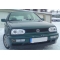 VW Golf 3 priekšējie lukturi, LED dayline, hromēti