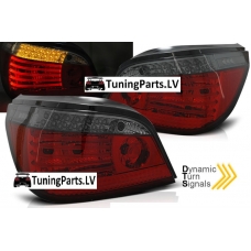 BMW E60 (03-07) aizmugurējie LED lukturi, tonēti