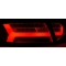 Audi A6 C6 (08-11) Sedan  aizmugurējie LED lukturi, hrometi