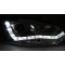 VW Polo 6R (09-14) priekšējie LED Dayline lukturi + LED pagriezienu rādītāji, hromēti