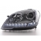 Mercedes-Benz W164 M-klase (08-11) priekšējie LED Dayline lukturi, hromēti