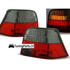 VW Golf 4 aizmugurējie LED lukturi, tonēti