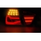 BMW E90 (05-08) aizmugurējie LED lukturi, tonēti