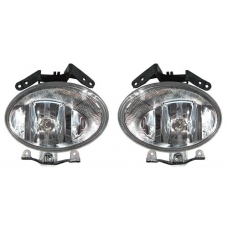 Hyundai Santa Fe (06-09) miglas lukturi, hromētie