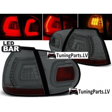 VW Golf 5 aizmugurējie LED lukturi, tonēti