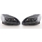 Mercedes Benz W204 C-class (07-10) priekšējie LED Dayline lukturi, melni, xenona