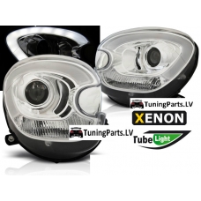 MINI Cooper Countryman R60 (10-14) Led priekšējie lukturi, hromēti, xenona