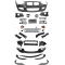 BMW F20/F21 (11-15) priekšējais M-Performance bamperis, ar PDC