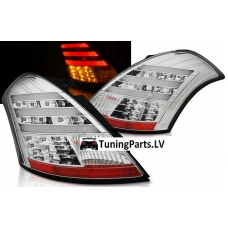 Suzuki Swift (10-...) aizmugurējie LED lukturi, hromēti